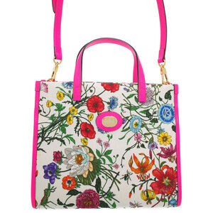 GUCCI Floral Flower Handbag Bag